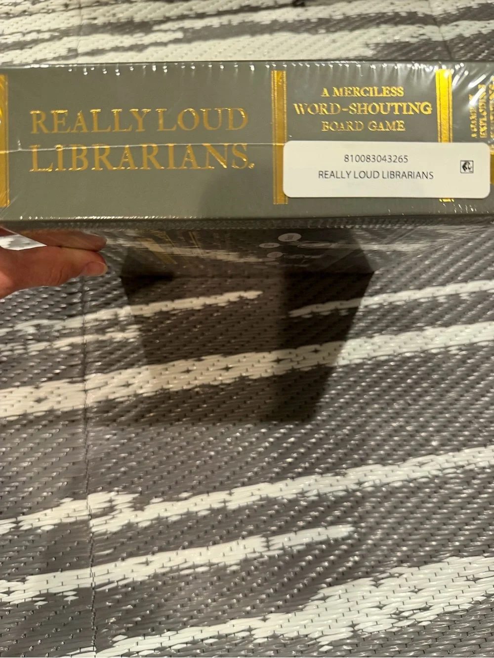 Really Loud Librarians Board Game - Black & Gold Edition by Exploding Kittens